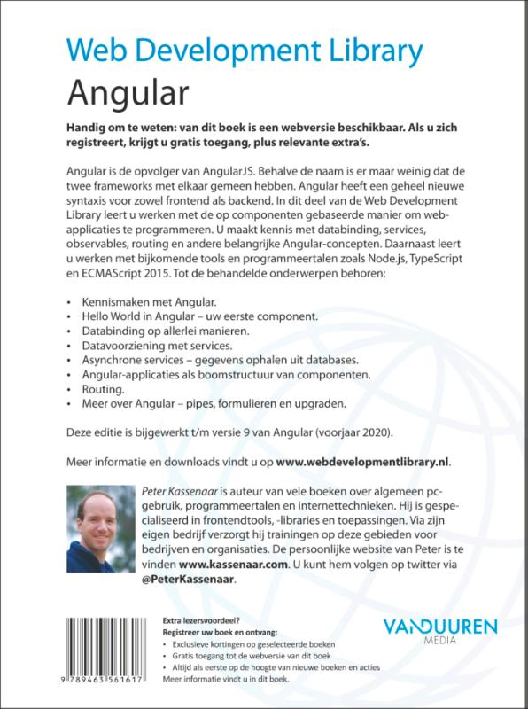 Achterkant van Angular