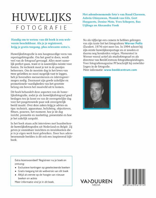 Achterkant van Huwelijksfotografie
