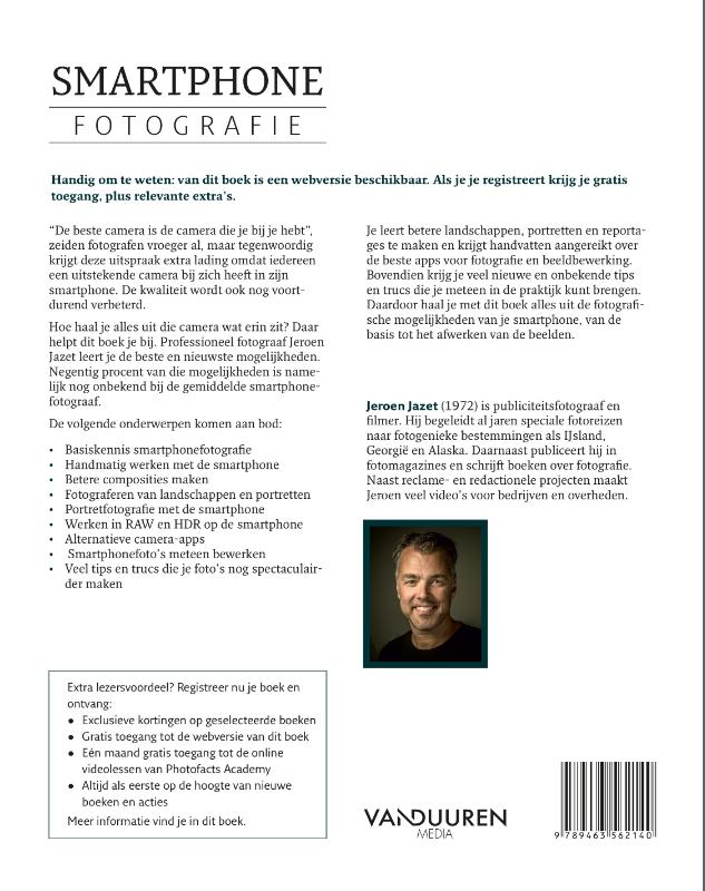 Achterkant van Smartphonefotografie
