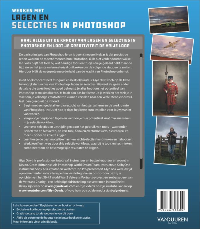 Achterkant van Werken met lagen en selecties in Photoshop
