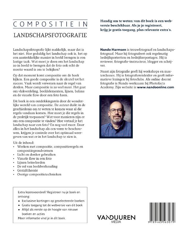 Achterkant van Compositie in landschapsfotografie