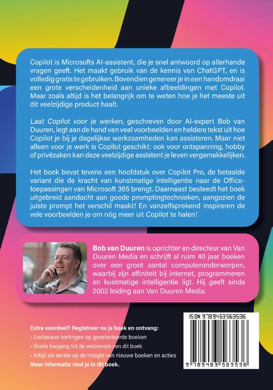 Achterkant van Laat Copilot voor je werken