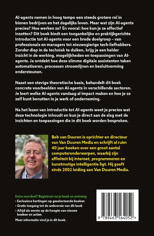 Achterkant van Introductie tot AI-agents