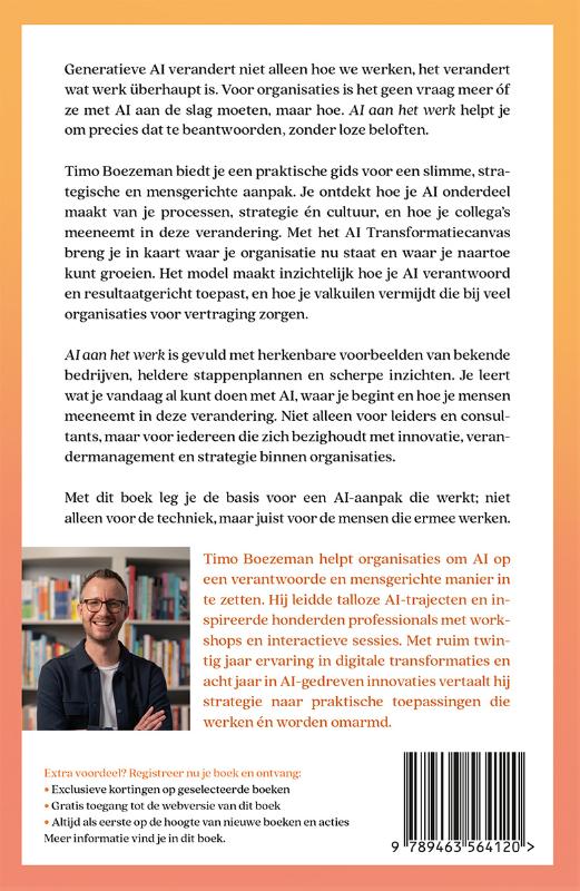 Achterkant van AI aan het werk