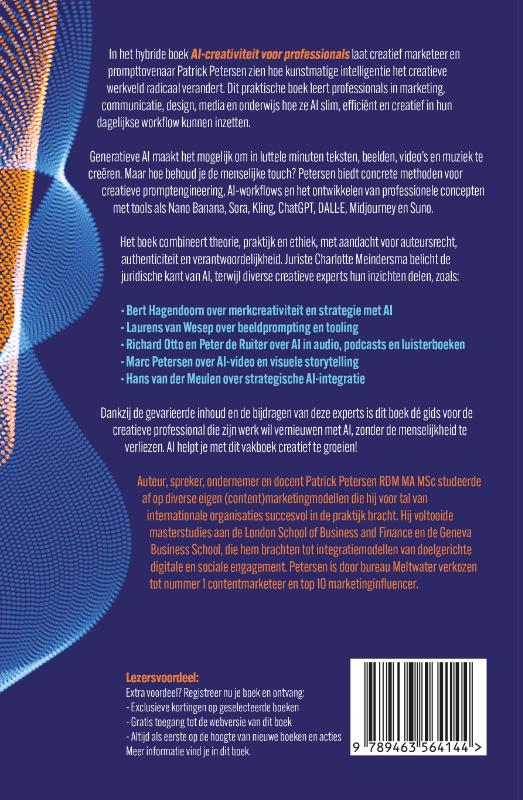 Achterkant van AI-creativiteit voor professionals