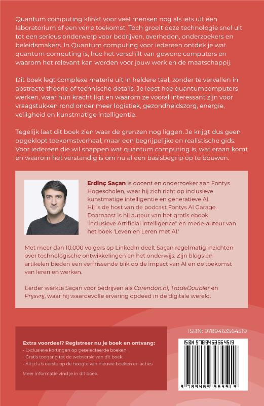 Achterkant van Quantum computing voor iedereen