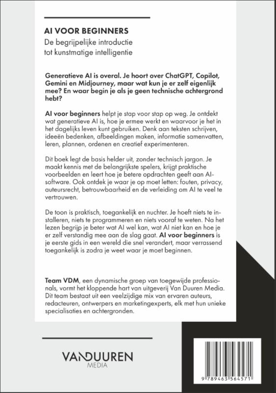 Achterkant van AI voor beginners
