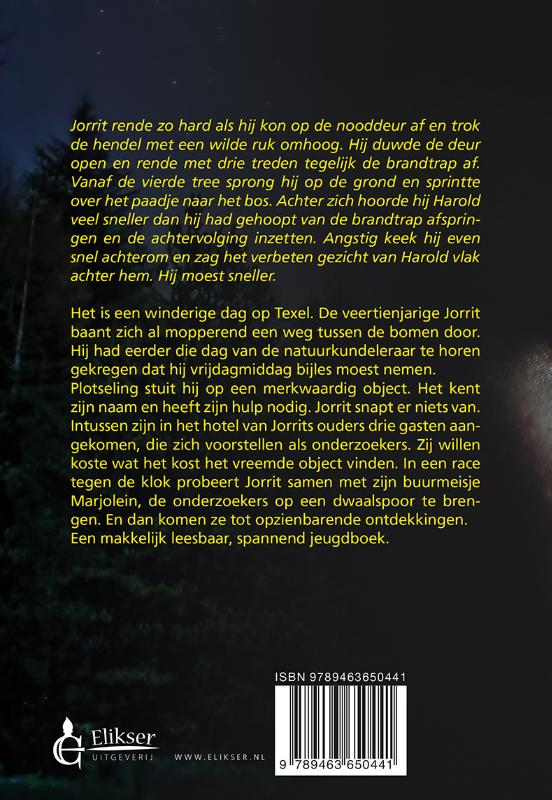 Achterkant van Jorrit en de jacht op de kopie