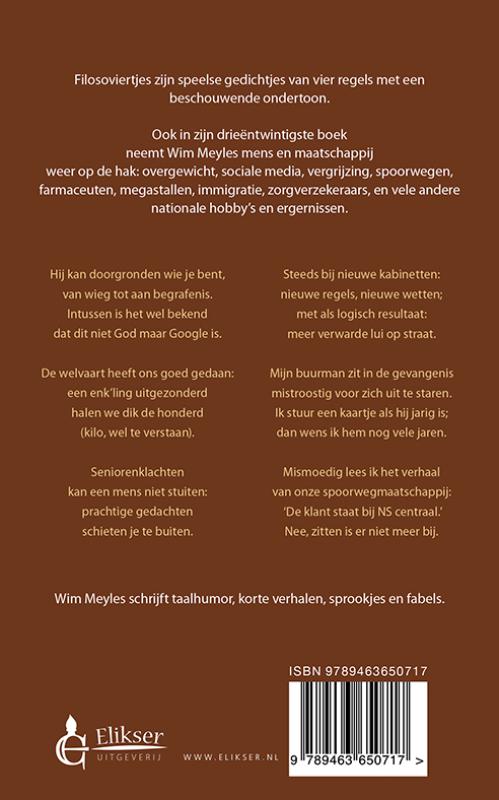 Achterkant van Filosoviertjes