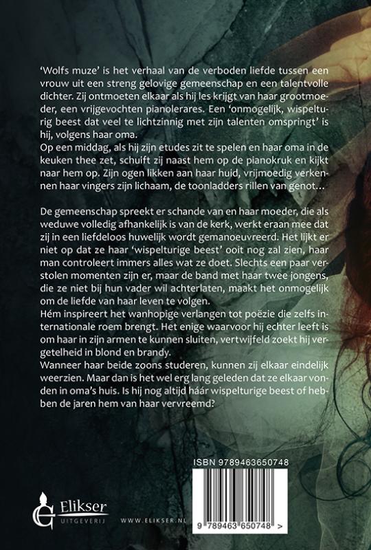 Achterkant van Wolfs muze