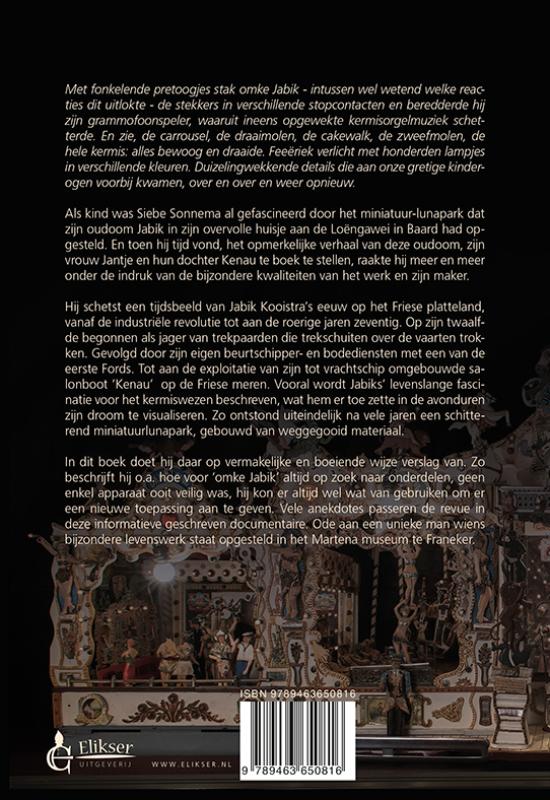 Achterkant van Jacob Kooistra's artistieke levenswerk