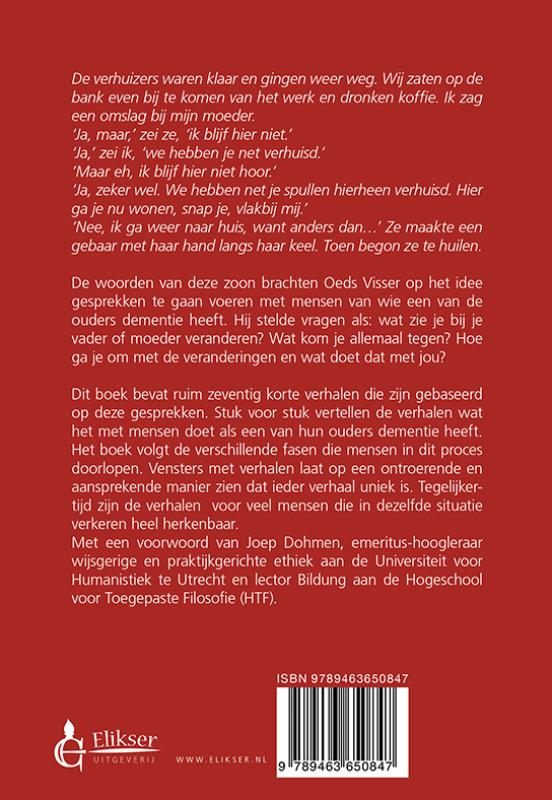 Achterkant van Vensters met verhalen