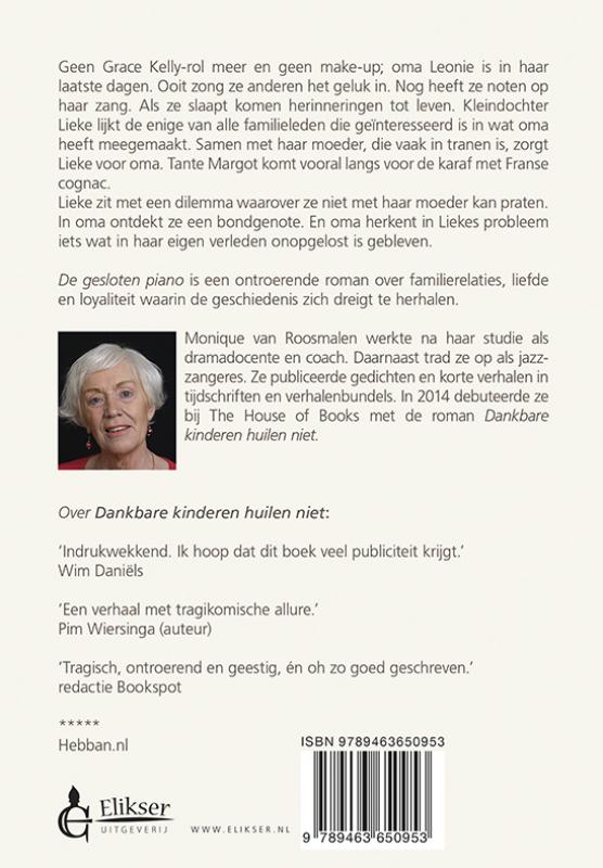 Achterkant van De gesloten piano