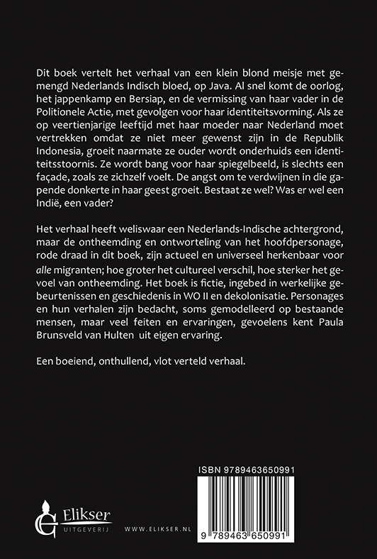 Achterkant van Het onbeloofde land