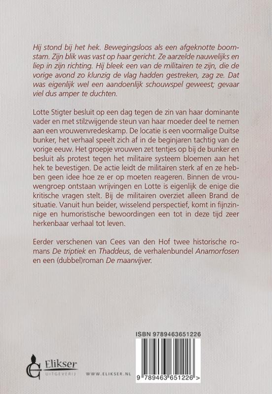 Achterkant van Stafkaart van een niemandsland