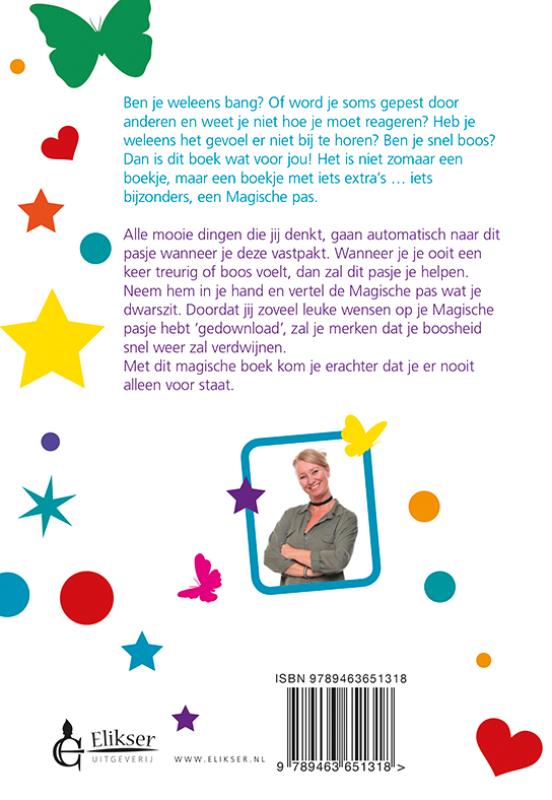 Achterkant van De Magische pas