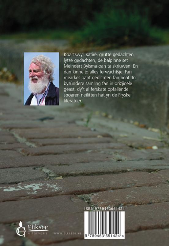 Achterkant van In balpinne tsjin 'e râne fan it trotwaar