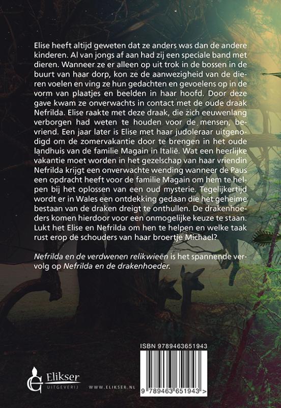 Achterkant van Nefrilda en de verdwenen relikwieën