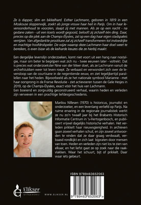 Achterkant van Ontwaak zonder mij