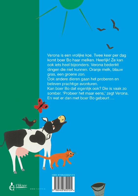 Achterkant van Boer Bo en de droomkoe