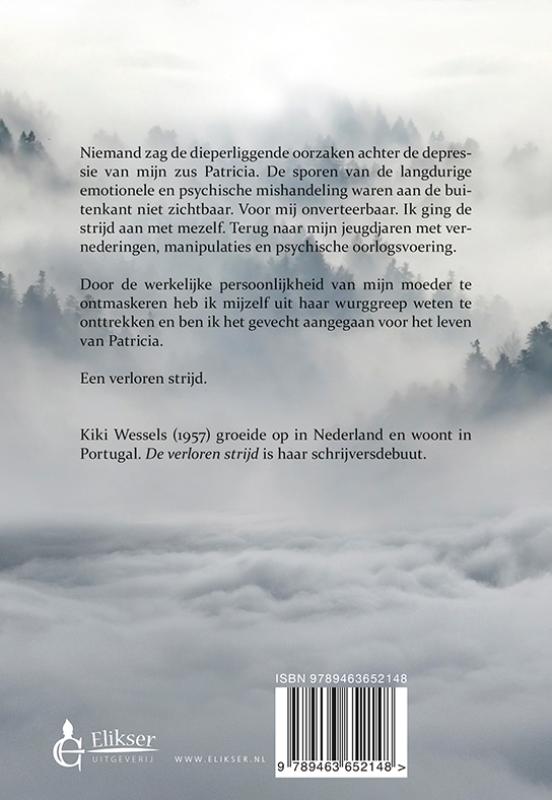 Achterkant van De verloren strijd