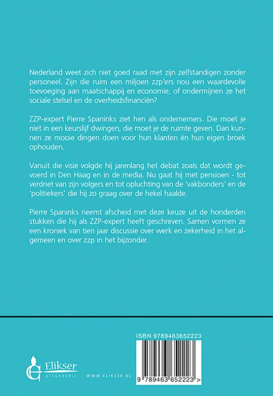 Achterkant van Een zelfstandig geluid