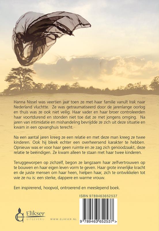 Achterkant van Verscholen achter mijn lach