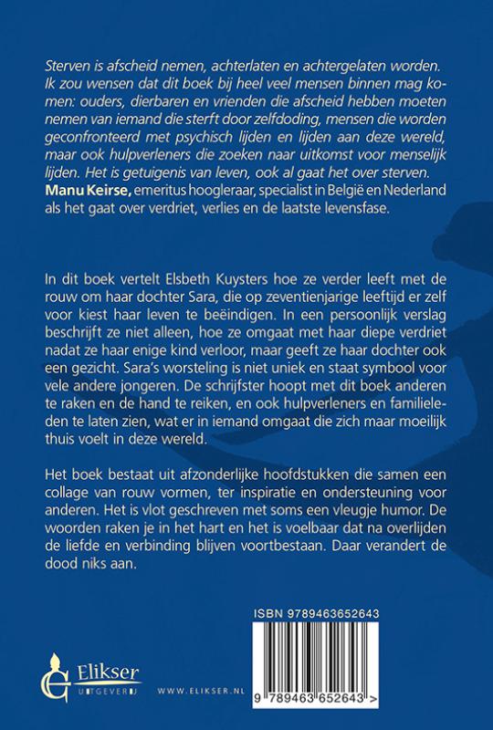 Achterkant van Moederhart vol rouw en liefde