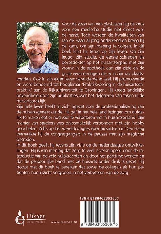 Achterkant van Van dorpsdokter tot hoogleraar