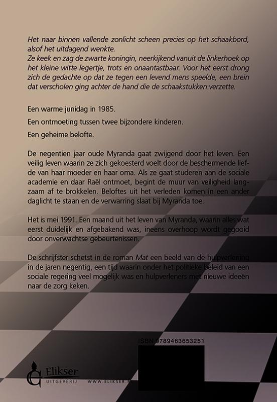 Achterkant van Mat