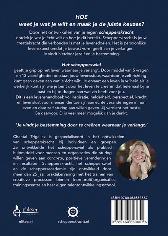 Achterkant van De kracht van creatie