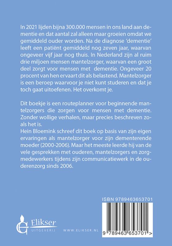Achterkant van Backpacken met Alzheimer
