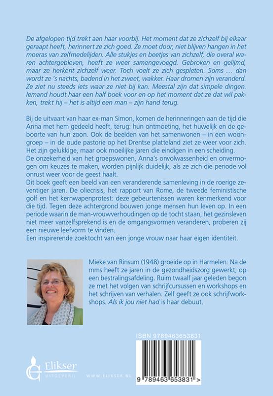 Achterkant van Als ik jou niet had