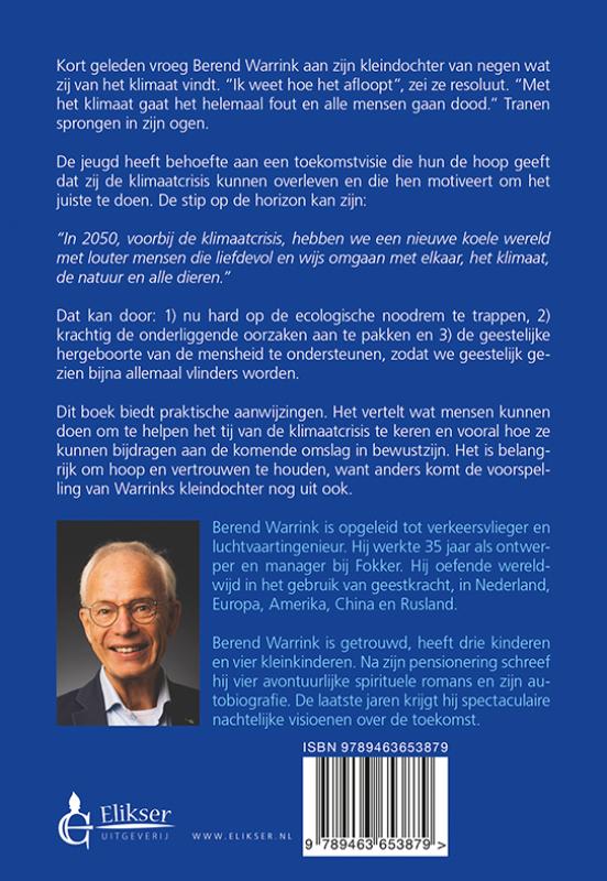 Achterkant van De klimaatcrisis voorbij