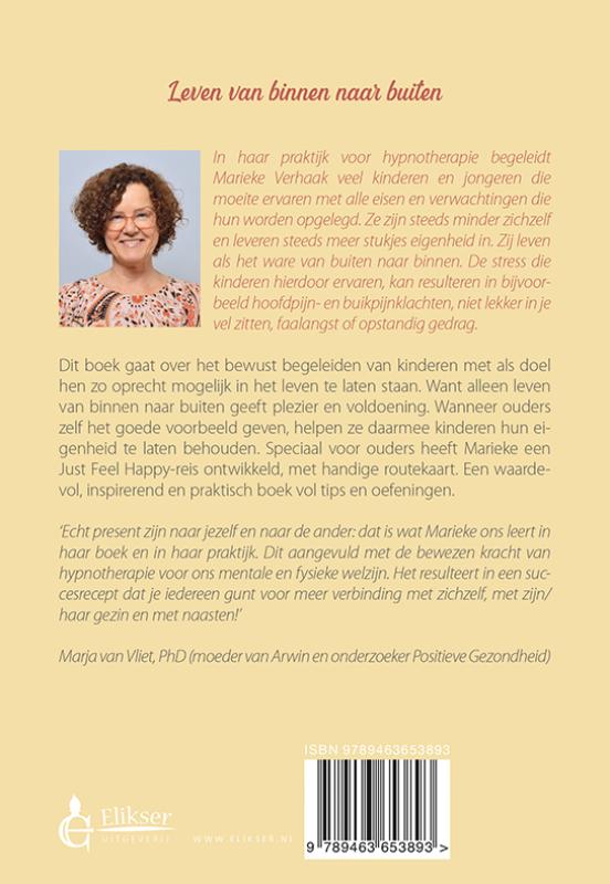 Achterkant van Gelukkig opgroeien