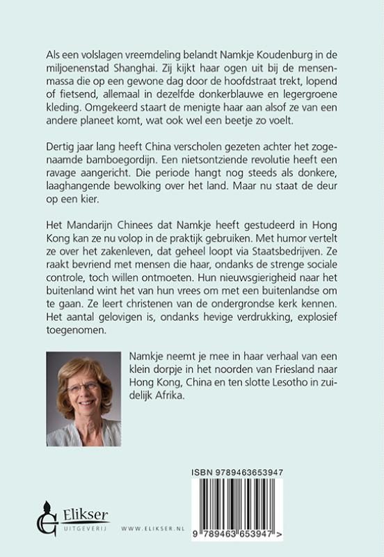 Achterkant van Achter het bamboegordijn
