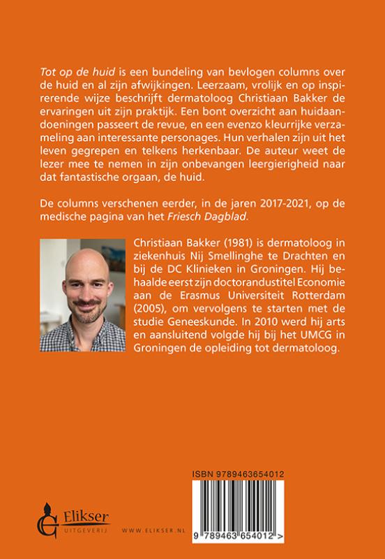 Achterkant van Tot op de huid