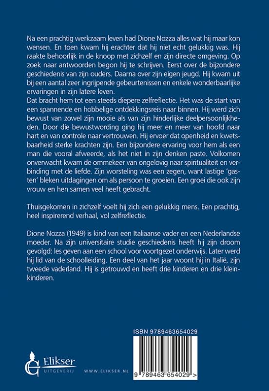Achterkant van De weg naar mijn ontwaking