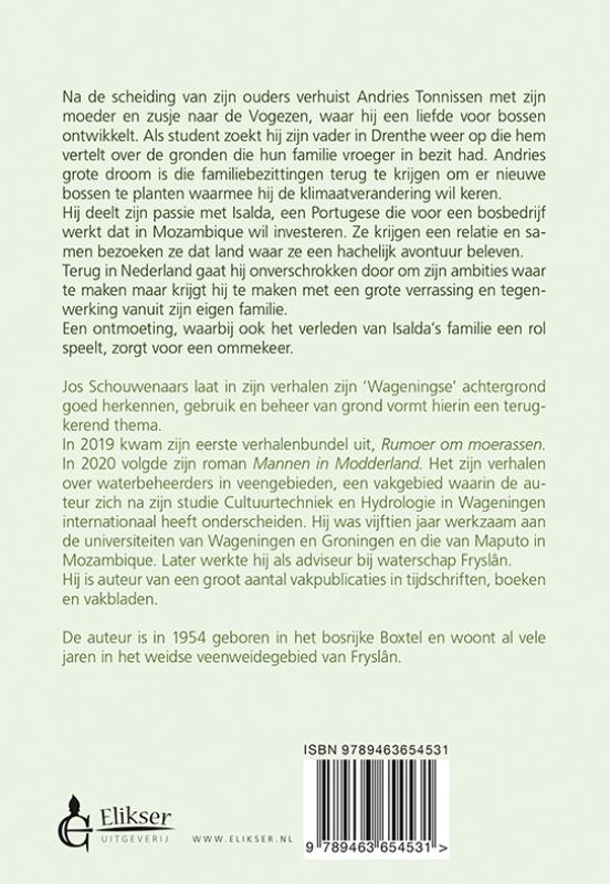 Achterkant van De nieuwe planter