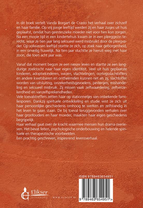 Achterkant van Op een ander spoor gezet