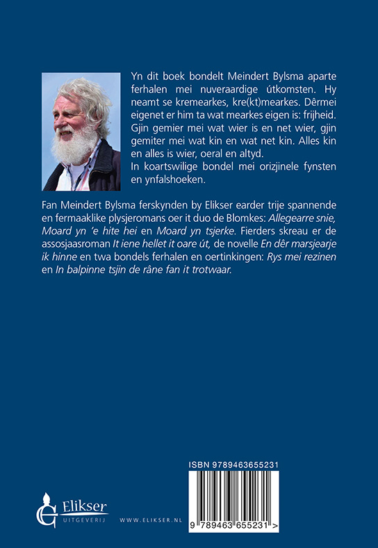Achterkant van Wês wiis mei nuvere houtsjes