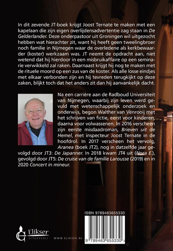 Achterkant van De koster en de kapelaan