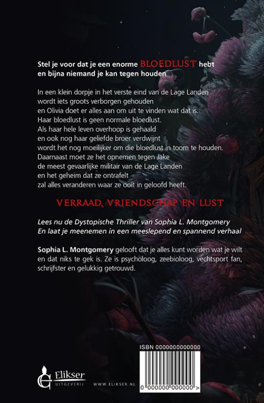 Achterkant van Als twee druppels bloed