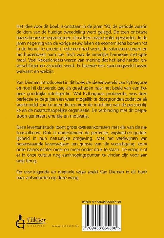 Achterkant van Terug naar de bron
