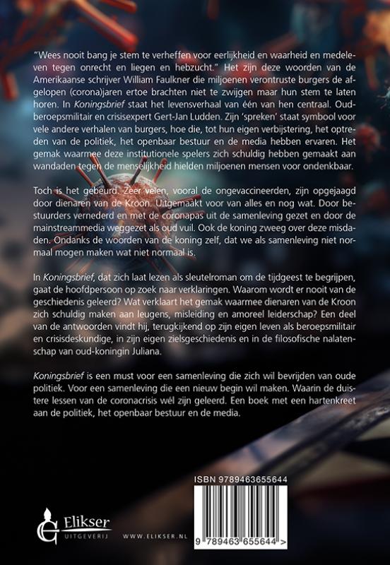 Achterkant van Koningsbrief