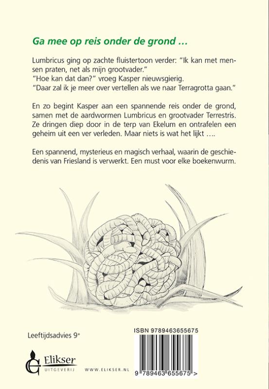 Achterkant van Kasper en Lumbricus