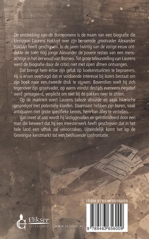 Achterkant van Memoires van een marktkoopman