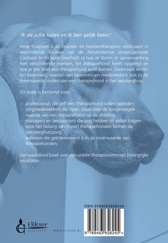 Achterkant van Storm in het verpleeghuis