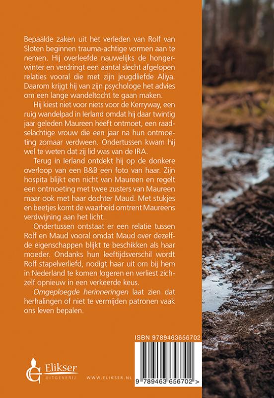 Achterkant van Omgeploegde herinneringen