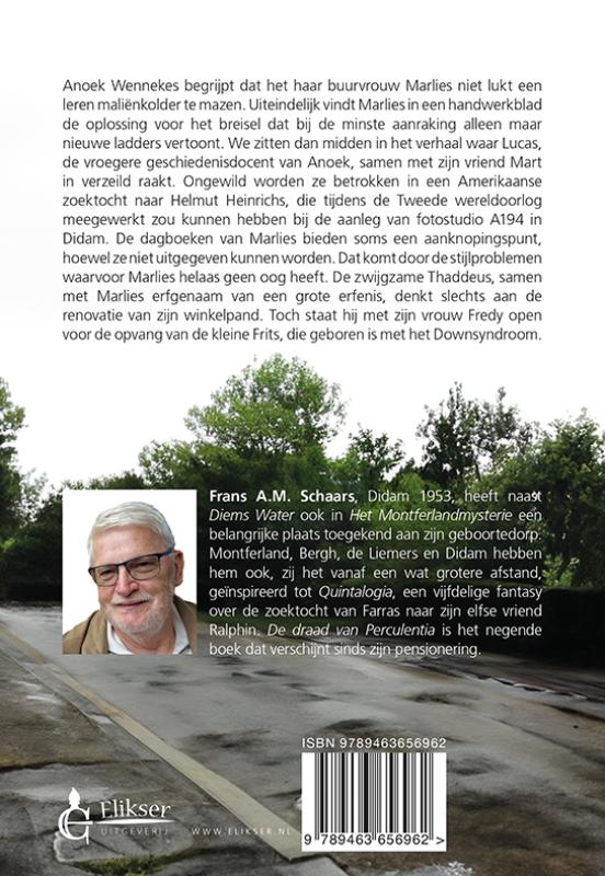 Achterkant van De draad van Perculentia